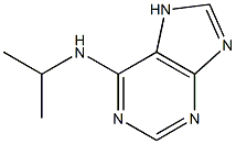 N-(propan-2-yl)-7H-purin-6-amine Struktur