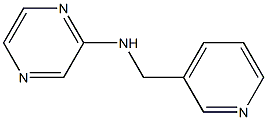 N-(pyridin-3-ylmethyl)pyrazin-2-amine Struktur