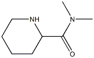 N,N-dimethylpiperidine-2-carboxamide Struktur