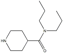 N,N-dipropylpiperidine-4-carboxamide Struktur