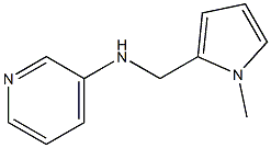 N-[(1-methyl-1H-pyrrol-2-yl)methyl]pyridin-3-amine Struktur