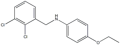 N-[(2,3-dichlorophenyl)methyl]-4-ethoxyaniline Struktur