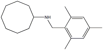 N-[(2,4,6-trimethylphenyl)methyl]cyclooctanamine Struktur