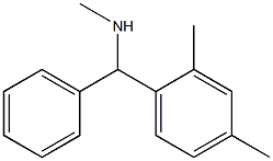 N-[(2,4-dimethylphenyl)(phenyl)methyl]-N-methylamine Struktur