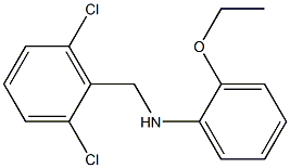 N-[(2,6-dichlorophenyl)methyl]-2-ethoxyaniline Struktur