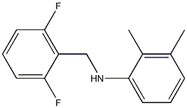 N-[(2,6-difluorophenyl)methyl]-2,3-dimethylaniline Struktur