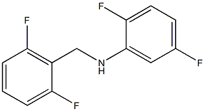 N-[(2,6-difluorophenyl)methyl]-2,5-difluoroaniline Struktur