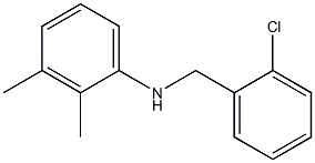 N-[(2-chlorophenyl)methyl]-2,3-dimethylaniline Struktur