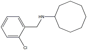 N-[(2-chlorophenyl)methyl]cyclooctanamine Struktur