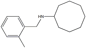 N-[(2-methylphenyl)methyl]cyclooctanamine Struktur