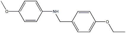 N-[(4-ethoxyphenyl)methyl]-4-methoxyaniline Struktur