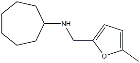 N-[(5-methylfuran-2-yl)methyl]cycloheptanamine Struktur