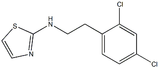 N-[2-(2,4-dichlorophenyl)ethyl]-1,3-thiazol-2-amine Struktur