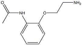 N-[2-(2-aminoethoxy)phenyl]acetamide Struktur