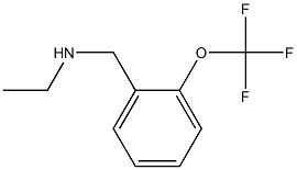 N-[2-(trifluoromethoxy)benzyl]ethanamine Struktur