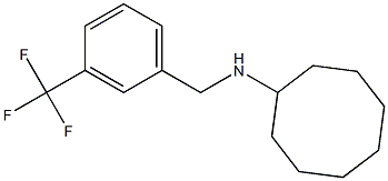 N-{[3-(trifluoromethyl)phenyl]methyl}cyclooctanamine Struktur