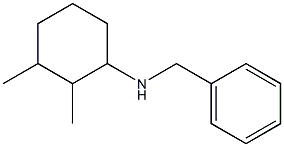 N-benzyl-2,3-dimethylcyclohexan-1-amine Struktur