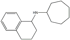 N-cycloheptyl-1,2,3,4-tetrahydronaphthalen-1-amine Struktur