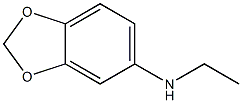 N-ethyl-2H-1,3-benzodioxol-5-amine Struktur