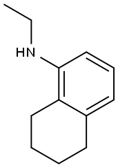 N-ethyl-5,6,7,8-tetrahydronaphthalen-1-amine Struktur