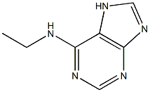 N-ethyl-7H-purin-6-amine Struktur