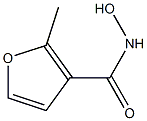 N-hydroxy-2-methyl-3-furamide Struktur