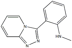 N-methyl-N-(2-[1,2,4]triazolo[4,3-a]pyridin-3-ylphenyl)amine Struktur