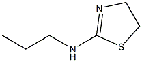 N-propyl-4,5-dihydro-1,3-thiazol-2-amine Struktur