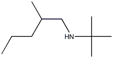 tert-butyl(2-methylpentyl)amine Struktur