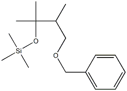 (3-Benzyloxy-1,1,2-trimethyl-propoxy)-trimethyl-silane Struktur