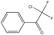 2,2,2-chlorodifluoroacetophenone Struktur