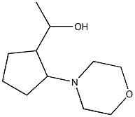 1-[2-(4-morpholinyl)cyclopentyl]ethanol Struktur