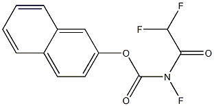 2-naphthyl trifluoroacetylcarbamate Struktur