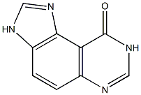 3,8-dihydro-9H-imidazo[4,5-f]quinazolin-9-one Struktur