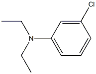 N-(3-chlorophenyl)-N,N-diethylamine Struktur