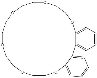 10,11,13,14,16,17,19,20,22,23-decahydrodibenzo[q,s][1,4,7,10,13,16]hexaoxacycloicosine Struktur