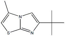 6-tert-butyl-3-methylimidazo[2,1-b][1,3]thiazole Struktur