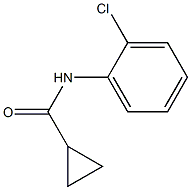 N-(2-chlorophenyl)cyclopropanecarboxamide Struktur