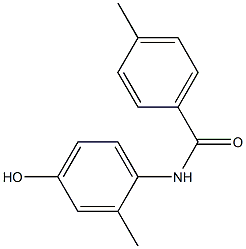 N-(4-hydroxy-2-methylphenyl)-4-methylbenzamide Struktur