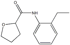 N-(2-ethylphenyl)tetrahydro-2-furancarboxamide Struktur