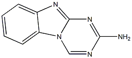 [1,3,5]triazino[1,2-a]benzimidazol-2-ylamine Struktur