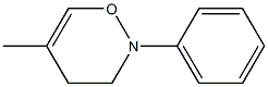 5-methyl-2-phenyl-3,4-dihydro-2H-1,2-oxazine Struktur