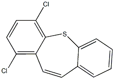 1,4-dichlorodibenzo[b,f]thiepine Struktur