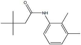 N-(2,3-dimethylphenyl)-3,3-dimethylbutanamide Struktur