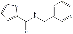 N-(3-pyridinylmethyl)-2-furamide Struktur