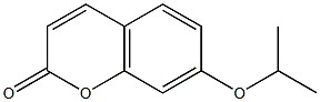 7-isopropoxy-2H-chromen-2-one Struktur