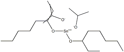 Bis(ethylhexyloxy)tin isopropoxide, 98% (metals basis) Struktur