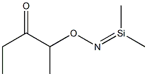 Trimethylbutanoneoximidosilane Struktur