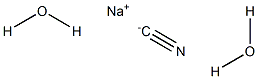 Sodium cyanide,dihydrate Struktur