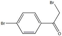 2-bromo-1-(4-bromophenyl)-1-ethanone Struktur